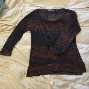 Multi-Colored Knit Sweater