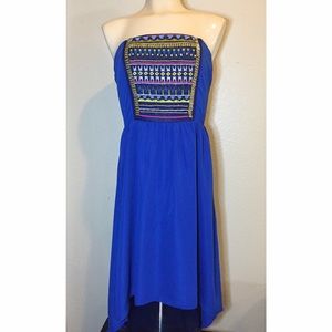 Beautiful Blue Beaded Dress