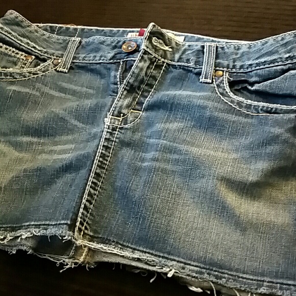 Denim skirt