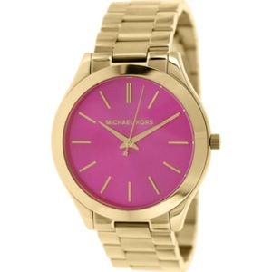Pink & Gold MK Watch
