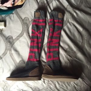 Victoria's Secret Sock boots