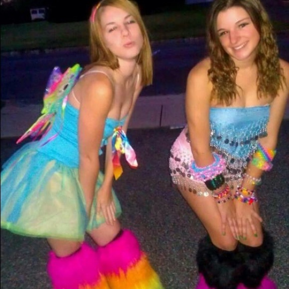 *sold*rainbow fairy costume dress - Picture 2 of 3