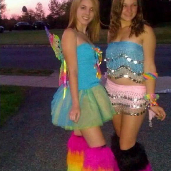 *sold*rainbow fairy costume dress - Picture 3 of 3