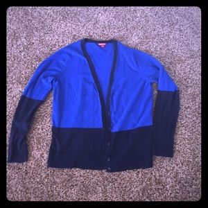 Blue and Navy Cardigan