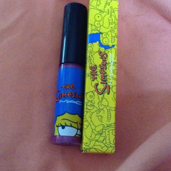 Limited Edition Lipglass from the Mac x Simpsons