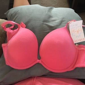 Cacique plunge in pink