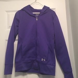 Under Armour hooded workout jacket