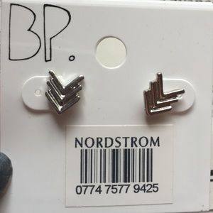 Chevron arrow earrings