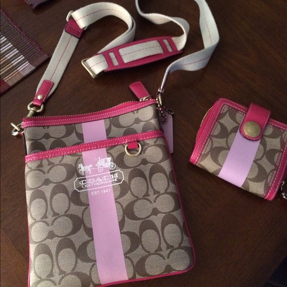 Coach purse and  coach wallet