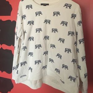 Forever 21 Elephant Sweater