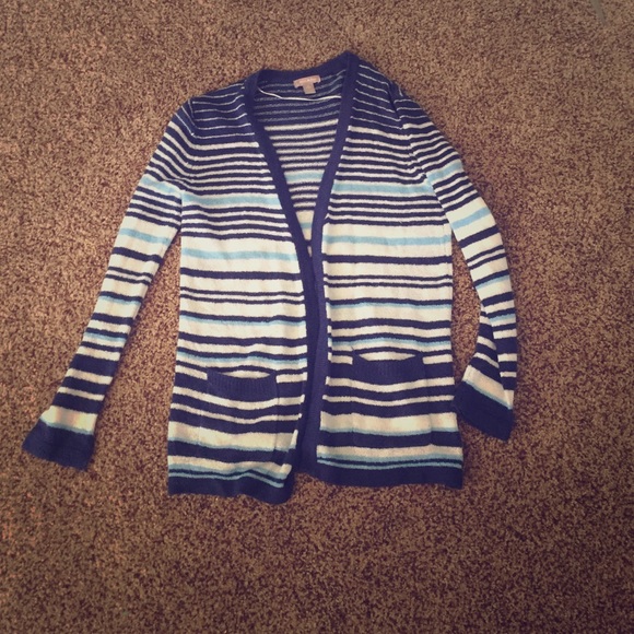 Striped Blue Cardigan