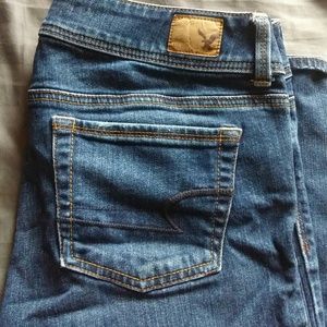 Kick boot stretch jeans