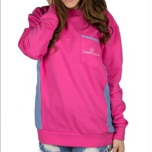 Lauren James Prep Check Sweatshirt