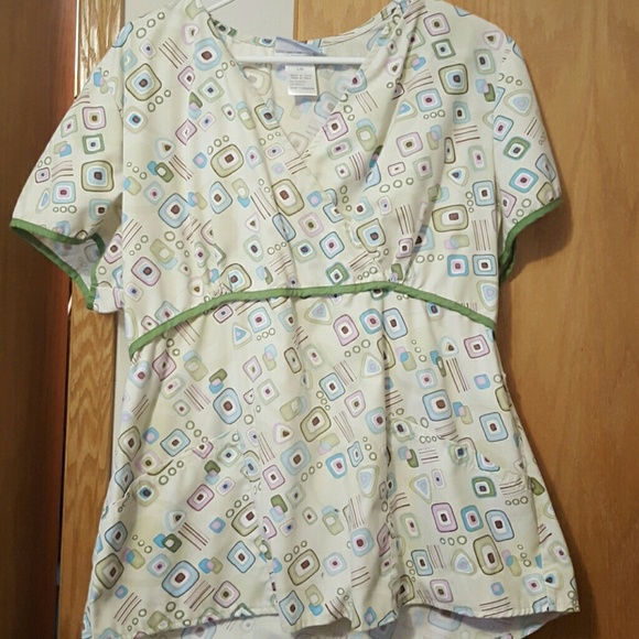 Womens scrub top