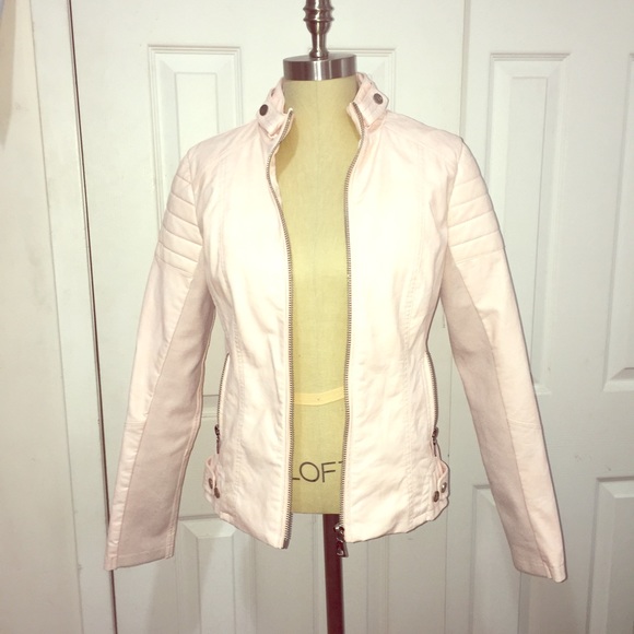 SALE 🌼 Women's Petal Pink Sam Edelman Moto Jacket