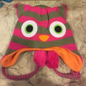 Owl winter hat