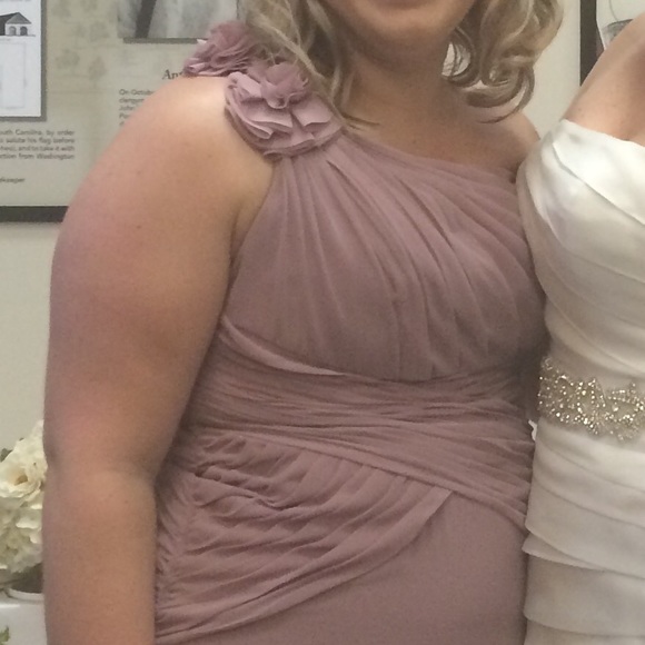 David's Bridal Quartz Bridesmaid dress - 10