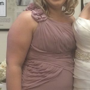 David's Bridal Quartz Bridesmaid dress - 10