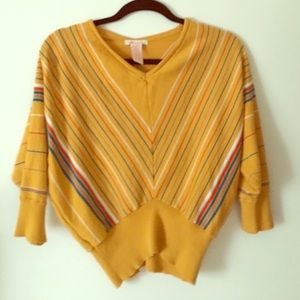 Tulle stripped sweater!