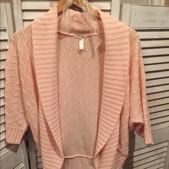 Pink Open Cardigan - Picture 2 of 3