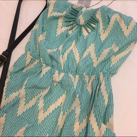 IVY & LEO chevron dress