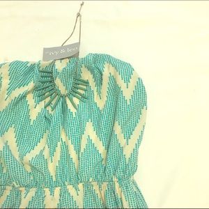 IVY & LEO chevron dress