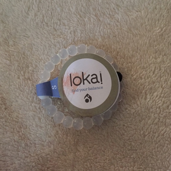 Clear Lokai bracelet