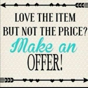 ALL REASONABLE OFFERS ACCEPTED!!!