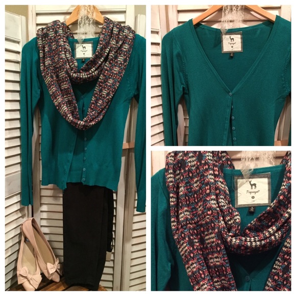 Brand New Teal Cardigan