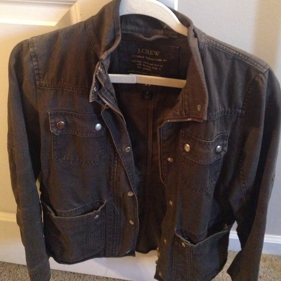 J crew Olive jacket