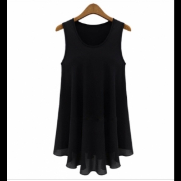 Host Pick Chiffon Sleeveless Tank Top Blouse - Picture 2 of 5