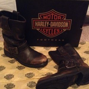 Harley Davidson riding boots