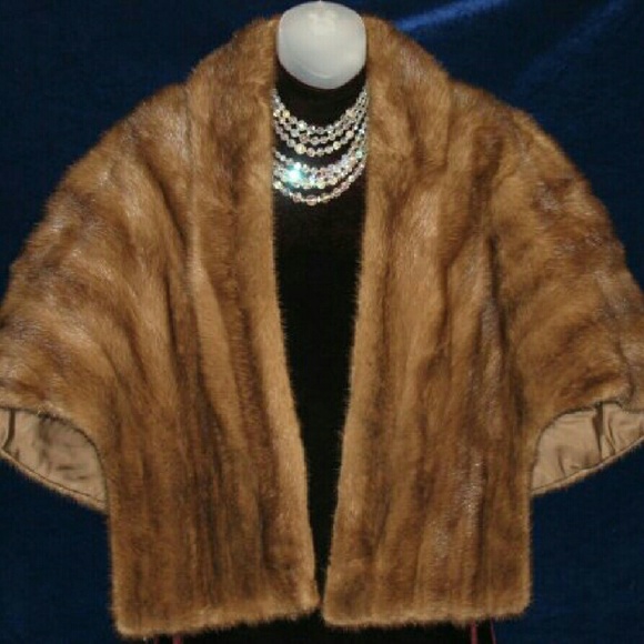 Genuine Vintage Mink Stole