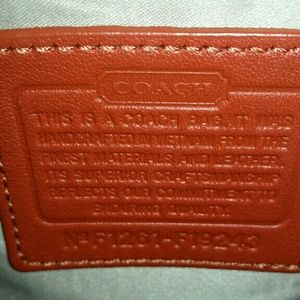 Authentic coach handbag