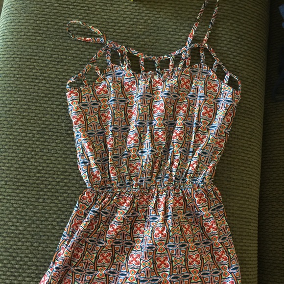 Multi color romper