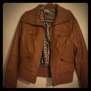 Carmel leather jacket