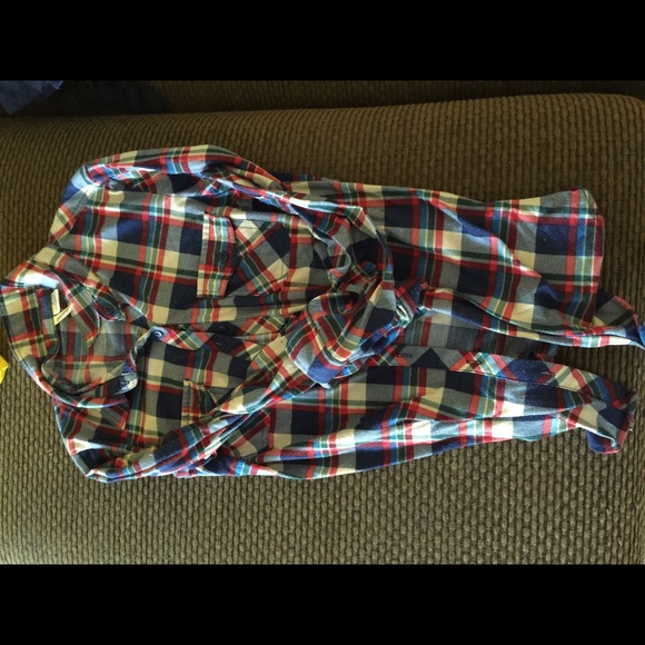 Multi color flannel