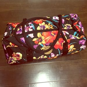 Small Roxy Hibiscus-Print Duffle!