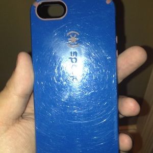 Blue and pink SpeckCase iPhone 5/5s
