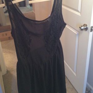 Black sheer tobi dress