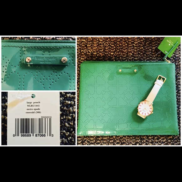 Brand New Kate Spade Metro Zipper Pouch ♠️