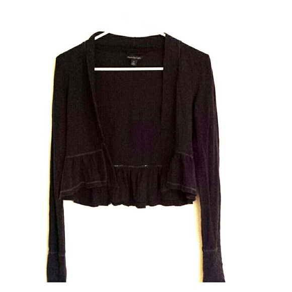 Dark blue Ruffled top - Picture 1 of 3