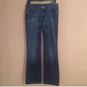 7 for all mankind bootcut jeans