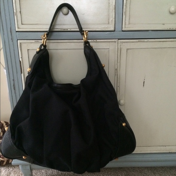 SOLD Gucci 'Jockey' Large Hobo Handbag