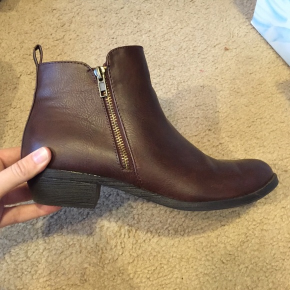 Dark Brown Booties!