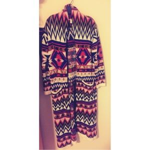 Forever 21 longline cardigan