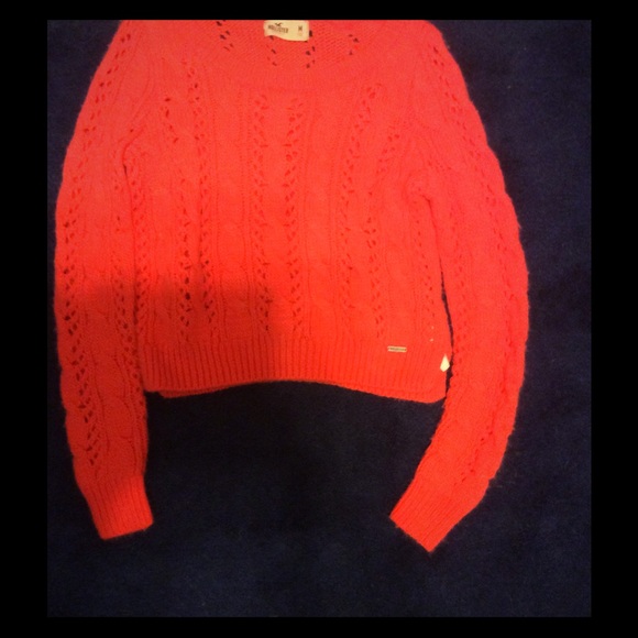 Hollister crop sweater