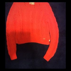 Hollister crop sweater