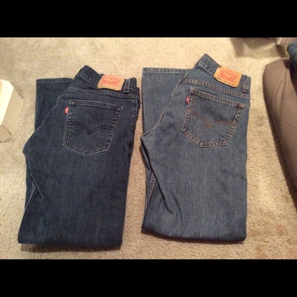 Boys Levi's 505 jeans size 16 $15 for both jeans