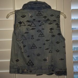 Denim vest